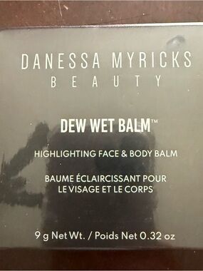Danessa Myricks Beauty Dew Wet Balm - Highlighting Face and Body Balm Rose Water